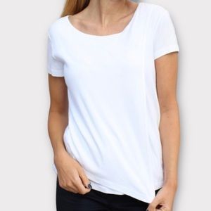 Kestan Women’s Vale Top Shirt Small 100% Organic Cotton Minimalist Classic
